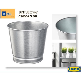 IKEA กระถางต้นไม้, กัลวาไนซ์, 9 ซม. ตราอิเกีย [BINTJE บีนเช]