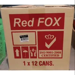 (12กระป๋อง) REDFOX สีสเปรย์ เร๊ดฟอก ขนาด 270 กรัม
