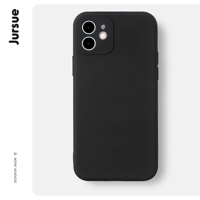JURSUE เคสไอโฟน เคสซิลิโคนนุ่มกันกระแทก เคสโทรศัพท์ Compatible for iPhone 16 15 14 13 12 11 Pro Max SE 2020 X XR XS 8 7 Plus พลัส XYO14