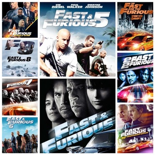 [DVD HD] เร็วแรงทะลุนรก ครบ 8 ภาค+1ภาคพิเศษ The Fast and The Furious 9-Film Collection (มีพากย์ไทย/ซับไทย-เลือกดูได้)