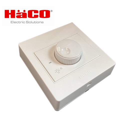 Haco สวิทซ์หรี่ไฟ (ดิมเมอร์) 500W 250V แบบติดลอย ใช้ภายใน