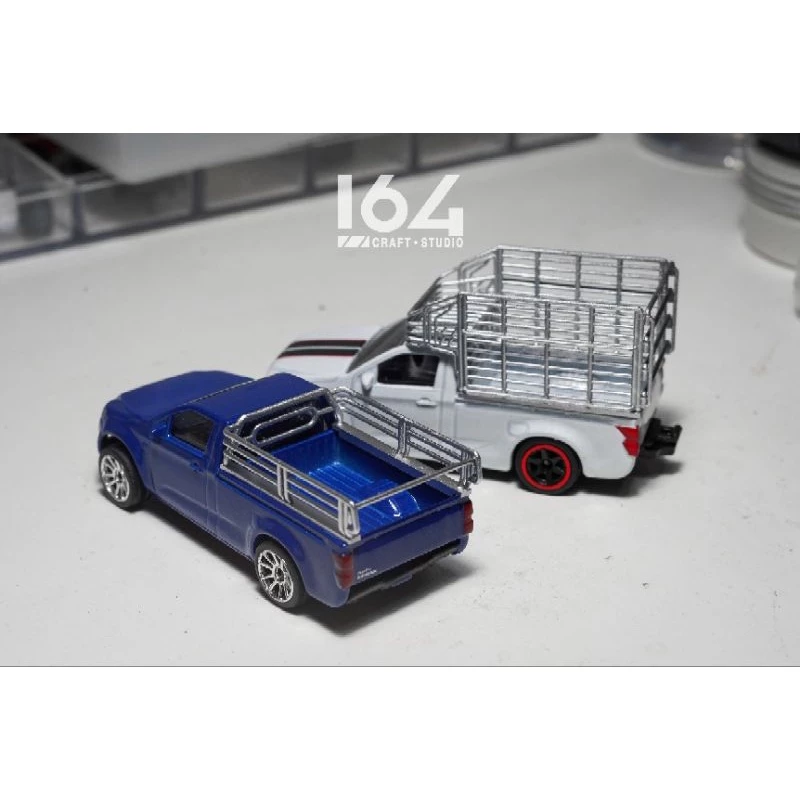 คอกกระบะซิ่ง Resin Custom สำหรับ Majorette Isuzu D-Max เท่านั้น (เฉพาะงานคอก ไม่รวมตัวรถ)
