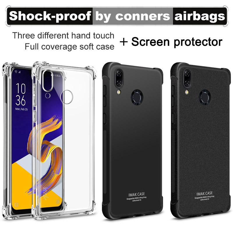 Imak Asus Zenfone 5 ZE620KL X00QD/5z ZS620KL Shockproof Cover Soft TPU Back Case