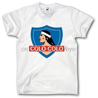 เสื้อยืด พิมพ์ลายฟุตบอล Colo Colo Chile แฟชั่นฤดูร้อน สําหรับผู้ชายS-5XL