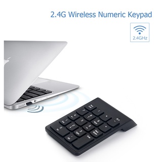 แป้นพิมพ์ตัวเลขไร้สาย Wireless Numpad Keyboard รองรับ Computer / Notebook , iPhone , iPad