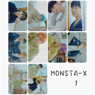 สติกเกอร์การ์ด Monsta X DIY สําหรับตกแต่งสะสม 10 ชิ้น ต่อชุด