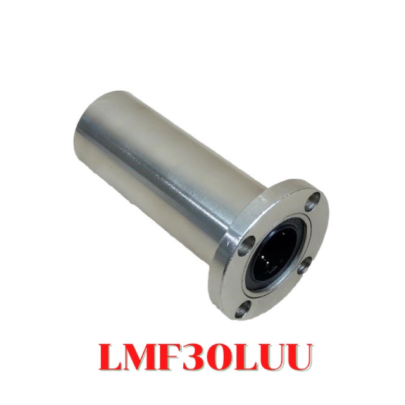 LMF30LUU 30x45x123mm Round Flange Long Linear Ball Bearing