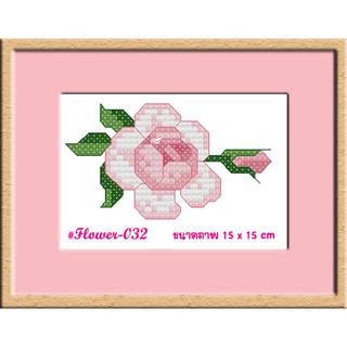 ไอแอมครอสติช iamcrossstitch DIY รหัสTmini-032 15x15 cm. ชุดอุปกรณ์งานฝีมือปักครอสติชครบชุด