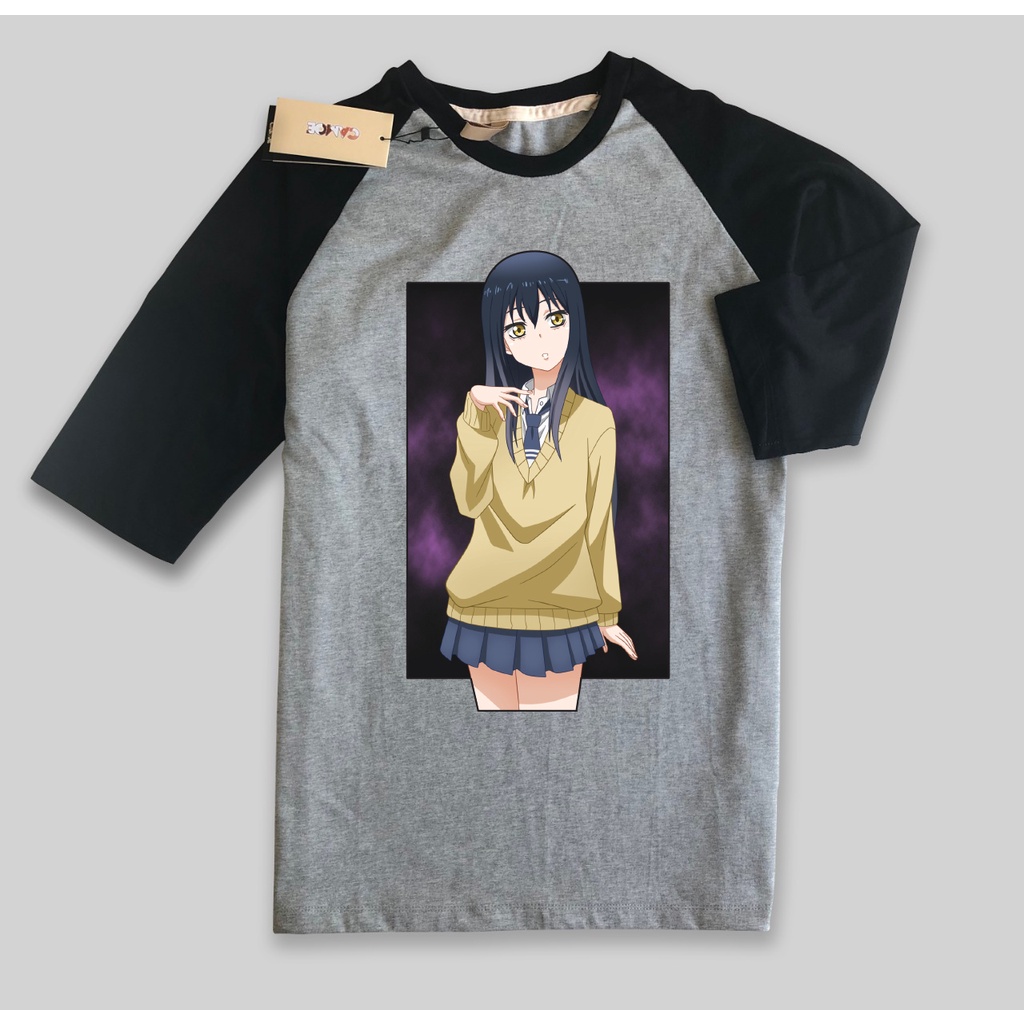 อะนิเมะ Waifu Miko Yotsuya Mieruko Chan เสื้อยืดแร็กแลน
