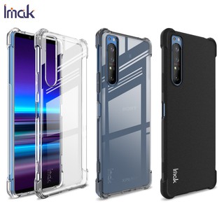 [ของแท้] IMAK Case Sony Xperia 1 II ป้องกันการกระแทกป้องกันการกระแทกถุงลมนิรภัย Sony Xperia1 II เคส case ปกอ่อนมือถือเคสใสกันกระแทก Sony เคสโทรศัพท์มือถือป้องกันการกระแทกสำหรับ