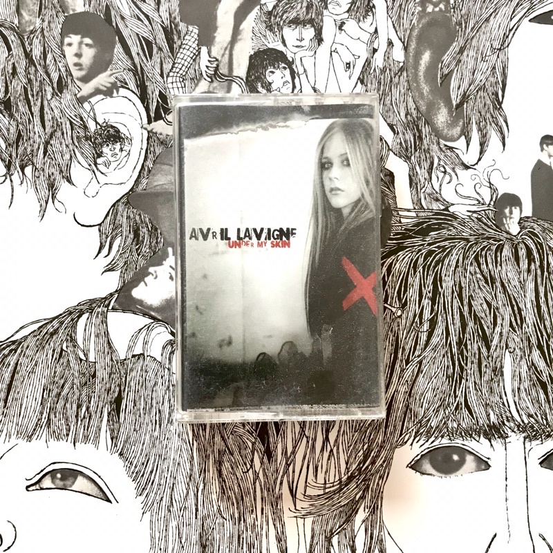 Tape Cassette เทปเพลง Avril Lavigne ‎- Under My Skin (2004) Pop Punk, Rock