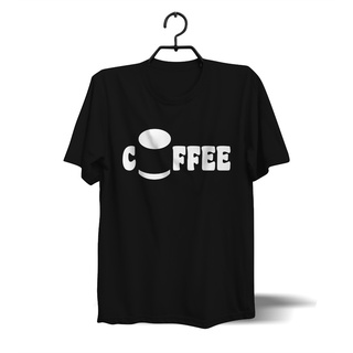 เสื้อยืด พิมพ์ลาย Dtf COFFEE ออกแบบดีS-5XL