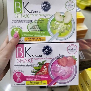 น้ำชงบีเค BK seven shake Green Apple Flavour (มี 2 รสชาต)