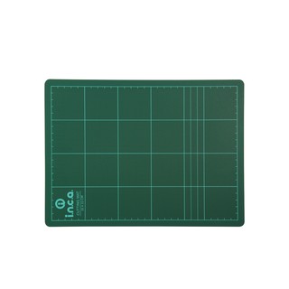 INCA Cutting Mat A4(220X 300mm) แผ่นรองตัดหนาพิเศษ 3 mm #25304 (เกรด Premium)