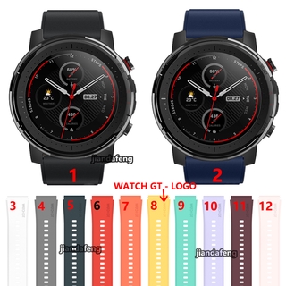 สายนาฬิกาซิลิโคนสำหรับ Huami Amazfit Stratos 3 Watch