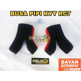 แผ่นโฟม PIPI KYT RC7 - แผ่นแก้ม KYT RC 7 ขนาด S M L XL XXL A คู่ซ้ายและขวา