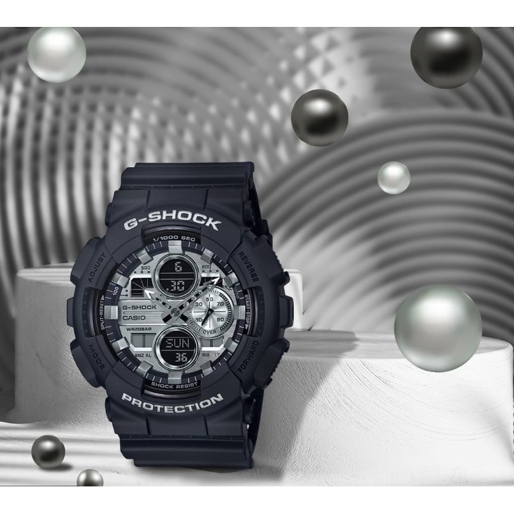 G-Shock นาฬิกาข้อมือผู้ชาย G-Shock Utiltty Special Color Black รุ่น GA-140GM-1A1DR wo8h