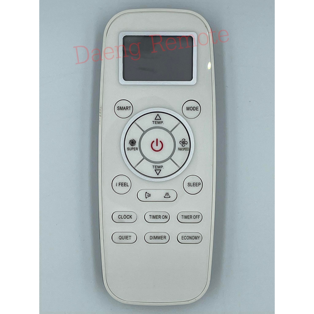 รีโมทใช้สำหรับแอร์ Central Air  Hisense York   รุ่น DG11