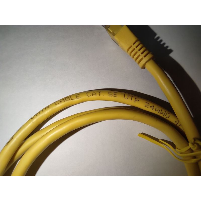 สายแลน CAT.5E ความเร็วสูงสุดอยู่ที่ 1 Gbps