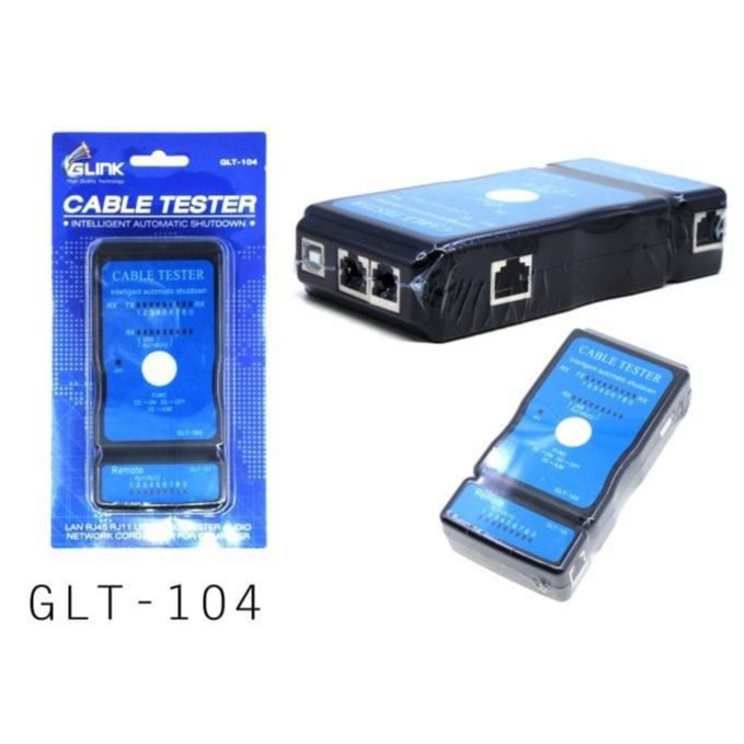 ลดราคา GLINK CABLE TESTER อุปกรณ์วัดสัญญาณสาย LAN รุ่น GLT-104 #ค้นหาเพิ่มเติม ท่นวางโทรศัพท์ Analog To Digital ลำโพงคอม NUBWO PCI Express Card แหล่งจ่ายไฟ PHANTOM
