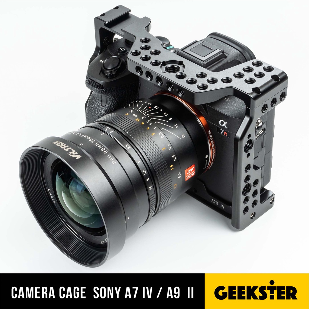 Cage Rig สำหรับ Sony A7R IV / A7 4 / A7 MK4 / A9II (  a7r4 / a9 ii Camera Grip / กริป / IV )