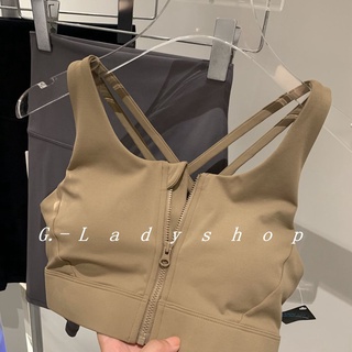 เสื้อกล้ามกีฬาเซ็กซี่ แต่งซิปด้านหน้า สไตล์เกาหลี สําหรับนักเรียน