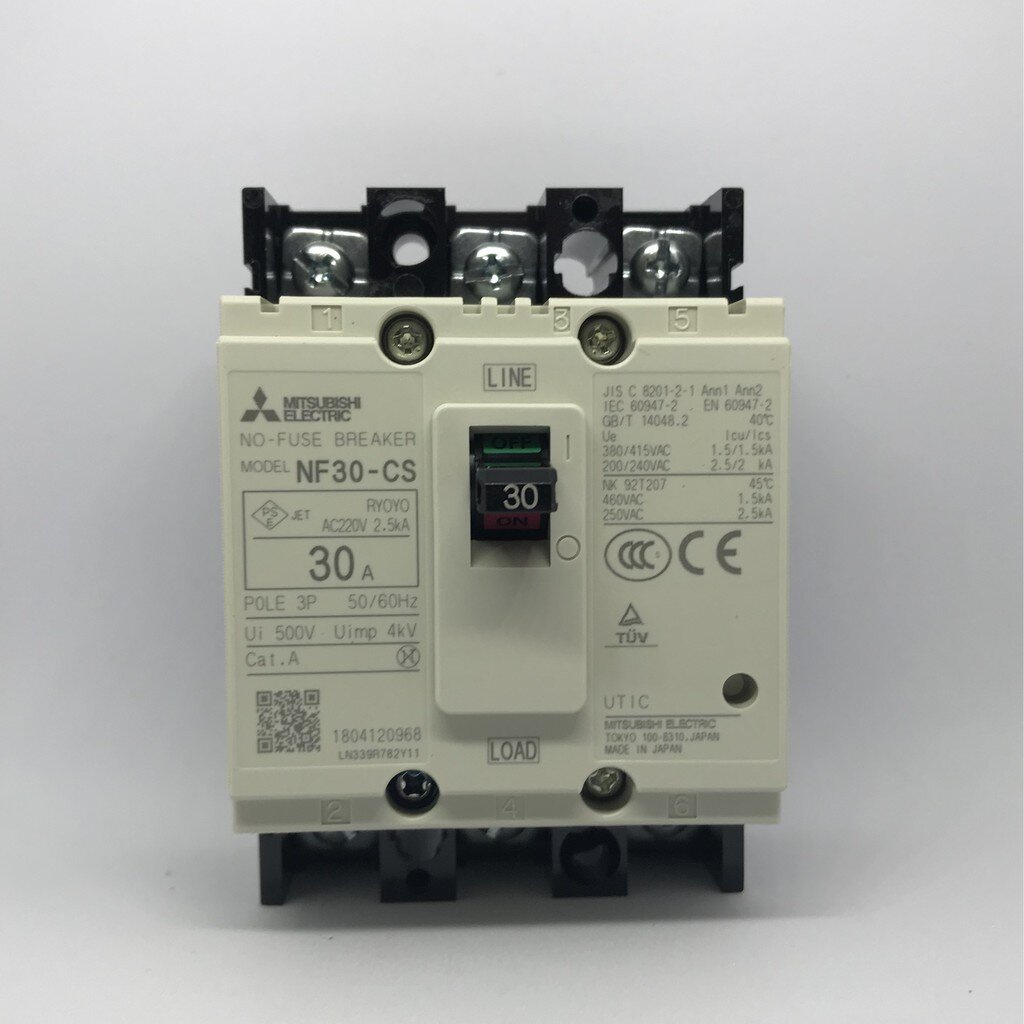 เบรกเกอร์ NF30 CS 3P 30A มิตซูบิชิ