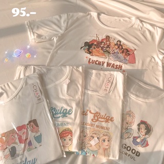 เสื้อยืด ลายการ์ตูน🧸🎀มีหลายหลายให้เลือก🎊