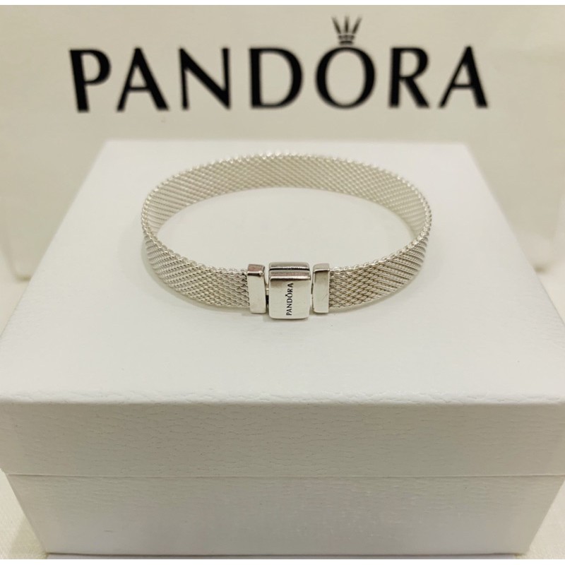 [พร้อมส่ง แท้100%]Pandora Reflexion Mesh Bracelet size16