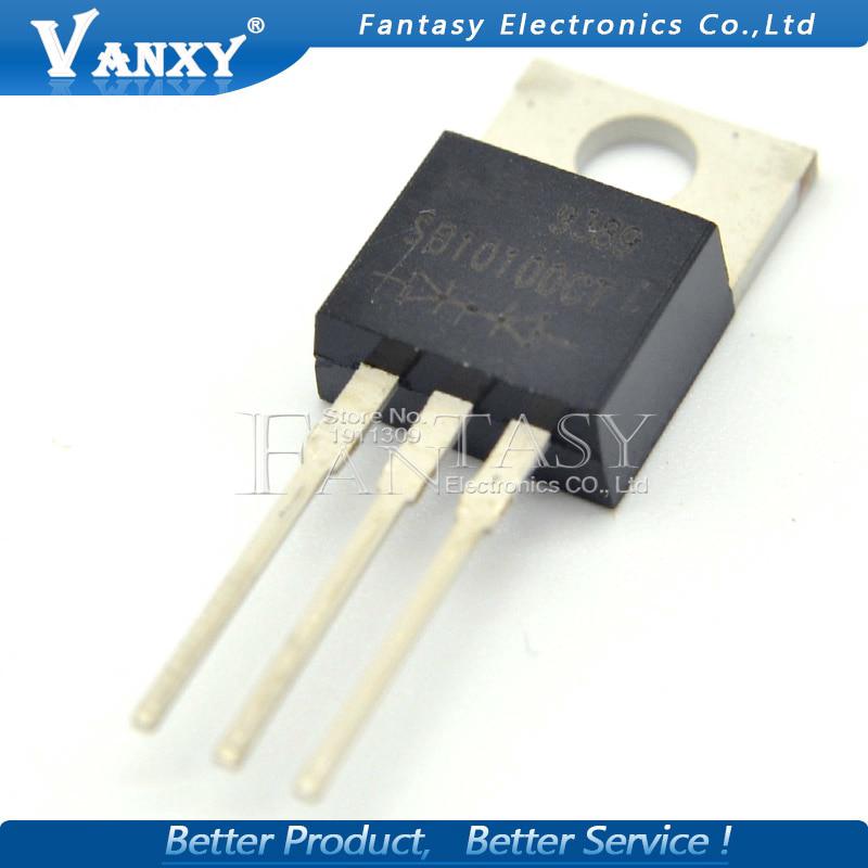 10 Sb 10100 10 A 100 V Schottky Sb 10100 Ct - 220 Barrier 3pin รองเท้าผ้าใบลําลอง