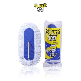 SUPERCAT อะไหล่ผ้าม็อบดันฝุ่น ผ้าม็อบ สีขาว ขนาด 24 นิ้ว 440 กรัม