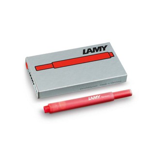 LAMY T10 Red Ink Cartridges