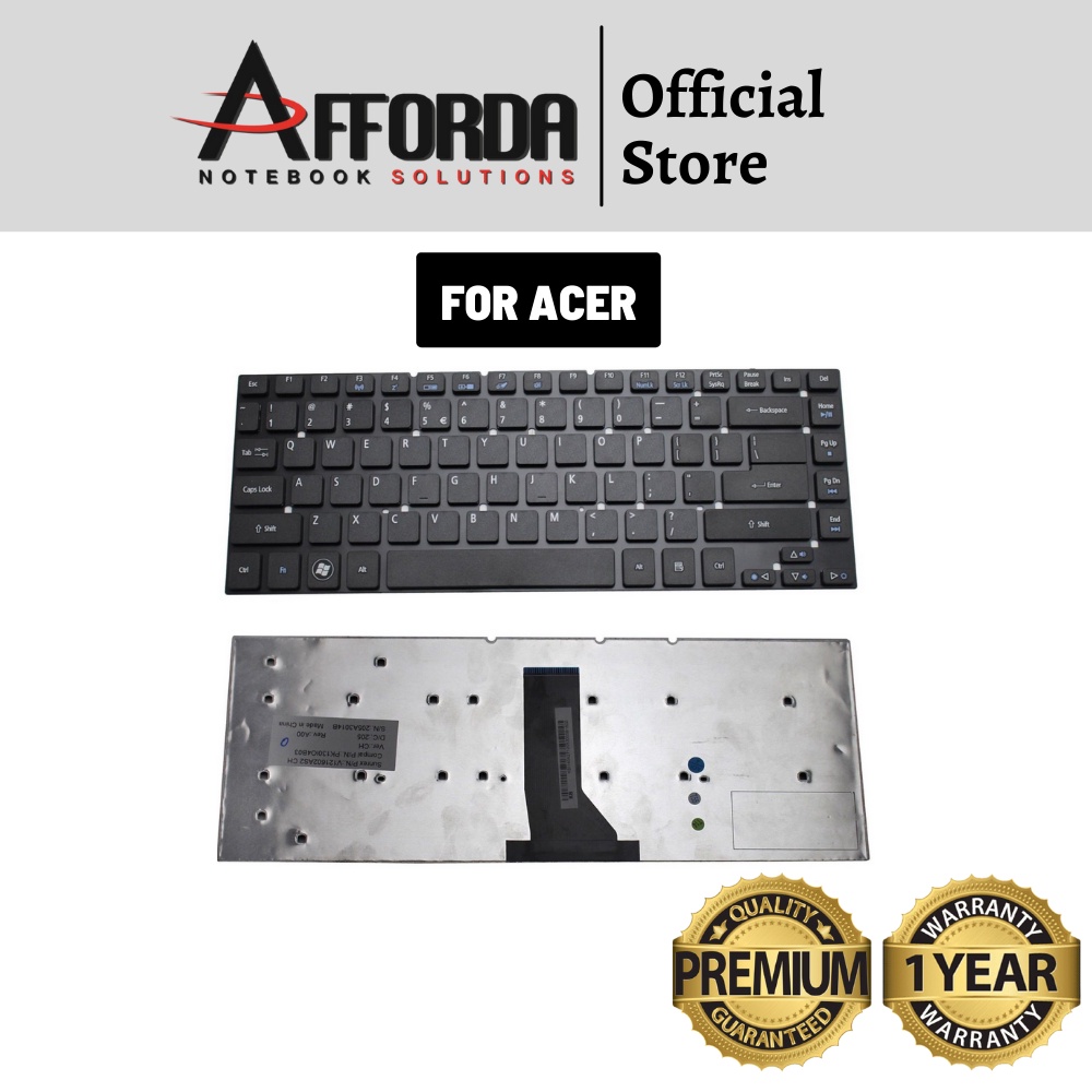 Acer ES1-411 ES1-511 ES1-471 ES1-43 E5-471 แป้นพิมพ์แล็ปท็อป