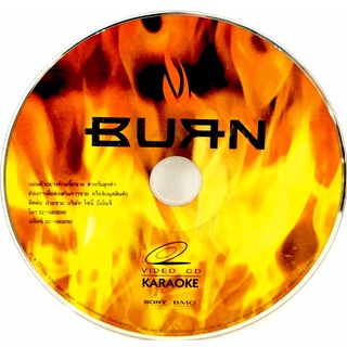 Vcdเพลง💗 BURN (ไม่มึปก)💗ลิขสิทธิ์แท้ แผ่นใหม่มือ1