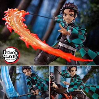 Demon Slayer Kimetsu no Yaiba เดมอนสเลเยอร์ Tanjiro Kamado คามาโดะ ทันจิโร่ DX Edition เดอะฮิโนะคามิโครนิเคิลส์ Figma