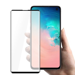 ฟิล์มกระจก เต็มจอ กาวเต็มแผ่น ซัมซุง เอส10 อี สีดำ  Full Glue Tempered Glass for Samsung Galaxy S10e (5.8") Black