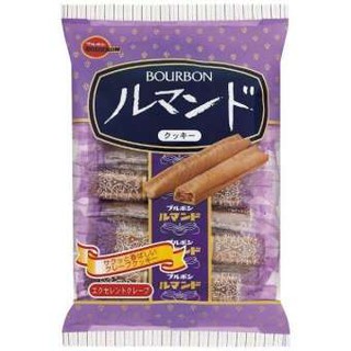 Bourbon Lumonde Wafer 93 g. เวเฟอร์เคลือบครีมโกโก้ 93 กรัม