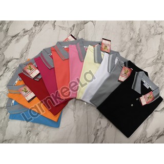 A354 เสื้อโปโล ทำงาน ออฟฟิศ หญิง SET 2 คอปก มีกระดุม แขนสั้น…