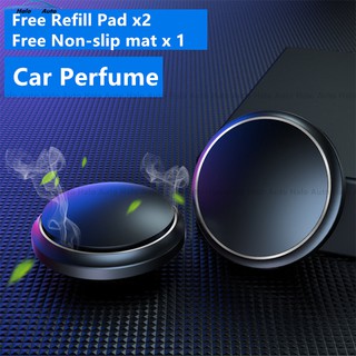 Car Perfume Air Freshener for Car  - Free Refill Pad x2