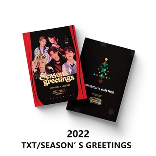 โฟโต้บุ๊ค photobook อัลบั้มรูปภาพ 52 หน้ารวมปก ขนาด 10.5×14 cm KPOP:TXT ทีบายที 2022 Seasons Greetings