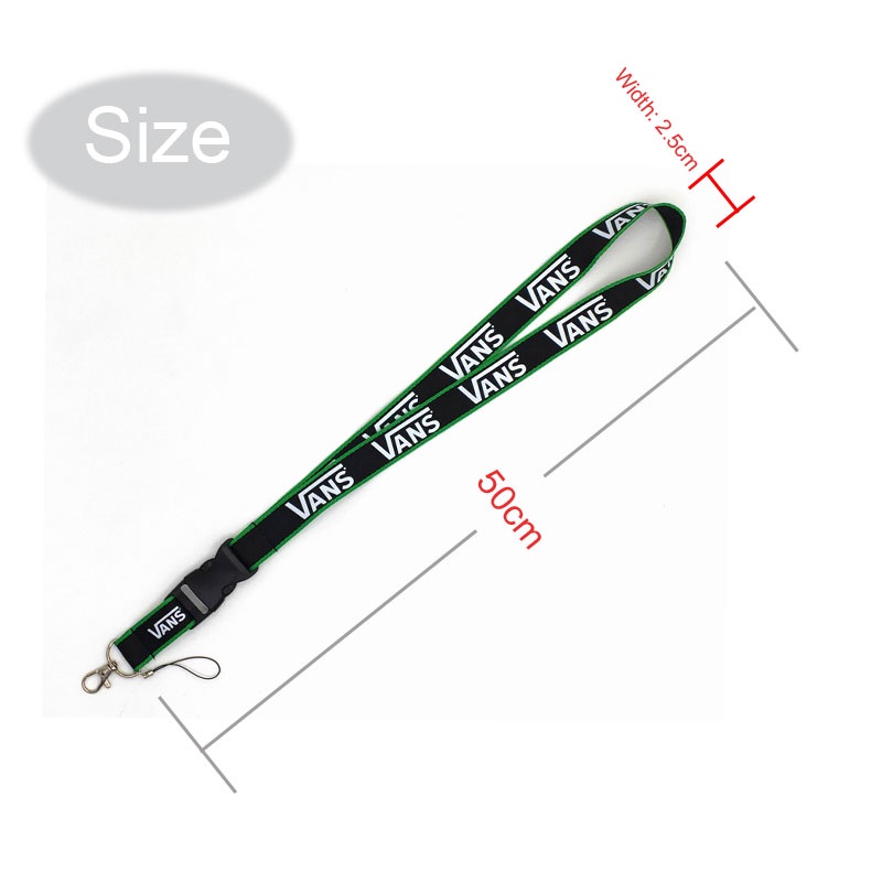 [In Stock] Vans สายคล้องโทรศัพท์มือถือสายคล้องกล้องสําหรับ Id Card Holder
 - รูปที่ 2