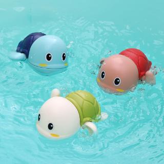 【COD】1PC Swimming Turtle Toy for Kids 3 Colors Baby Bath Interactive Toys Children Shower Play Toys