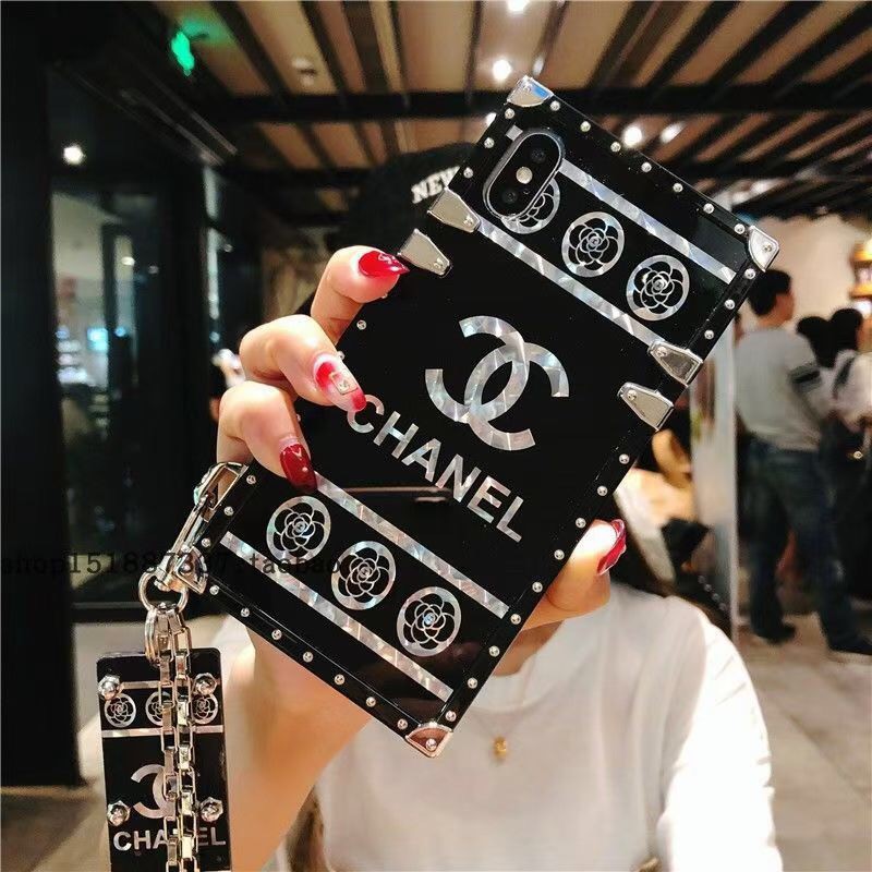 เคสโทรศัพท์มือถือ ทรงสี่เหลี่ยม สีดํา หรูหรา สําหรับ Samsung S24 Ultra S23 Ultra S22 Ultra S21+ S21 FE S10 5G S10+ Note20 Note10+