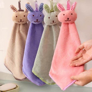 Nano Wall Hanging Hand Towel ผ้านาโนเช็ดมือแขวนผนัง *คละสี* ผ้าเช็ดมือ ผ้าเช็ดมือนาโน ผ้าเช็ดมือแบบแขวน ผ้ากระต่ายเช็ด