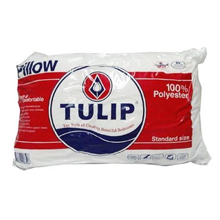 ห้องนอนและเครื่องนอน หมอนหนุนใยสังเคราะห์ TULIP 00650 16X26 นิ้ว