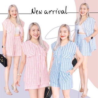 SET 2 ชิ้น ผ้าทวิสชาแนล เนื้อดีใส่สบายค่ะ