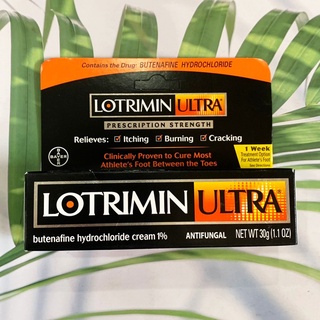 (Lotrimin®) Ultra Clinically Proven to Cure Most Athletes Foot Between the Toes 30g ครีมลดอาการคันเท้า นิ้วเท้า