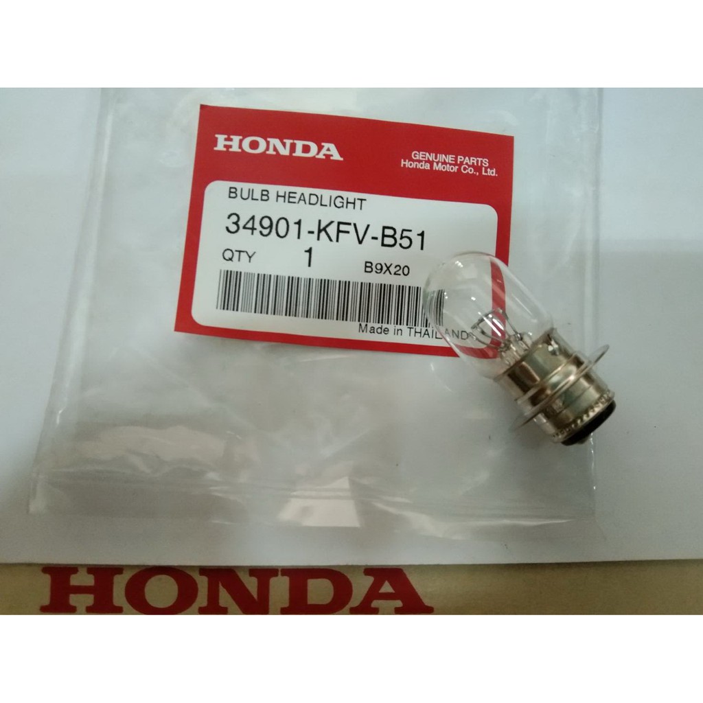 หลอดไฟหน้า HONDA BULB HEADLIGHT / 34901-KFV-B51