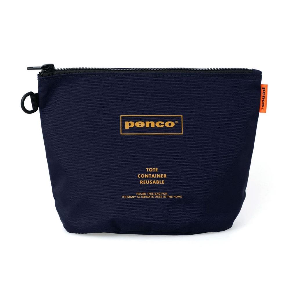 Penco Bucket Pouch Navy (HGB302-NV) / ถุง Bucket สีน้ำเงินเข้ม แบรนด์ Penco จากประเทศญี่ปุ่น