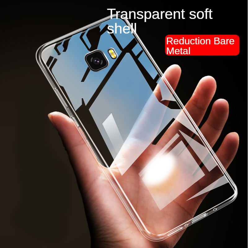 เคสโทรศัพท์ TPU แบบใส TPU สีใสสําหรับ Samsung C9 Pro C9 C7 C5 Pro note4 5 note8 9 S6 edge S8 S6 S7ed